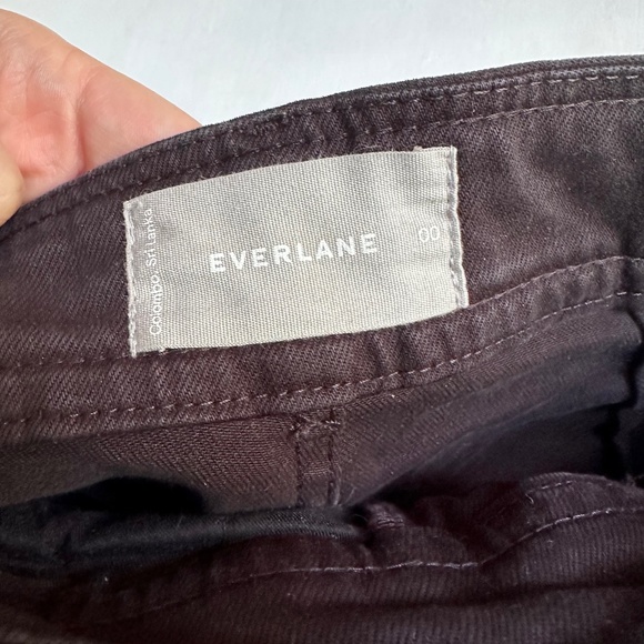Everlane The Way High Canvas Shorts in Black - Picture 3 of 6